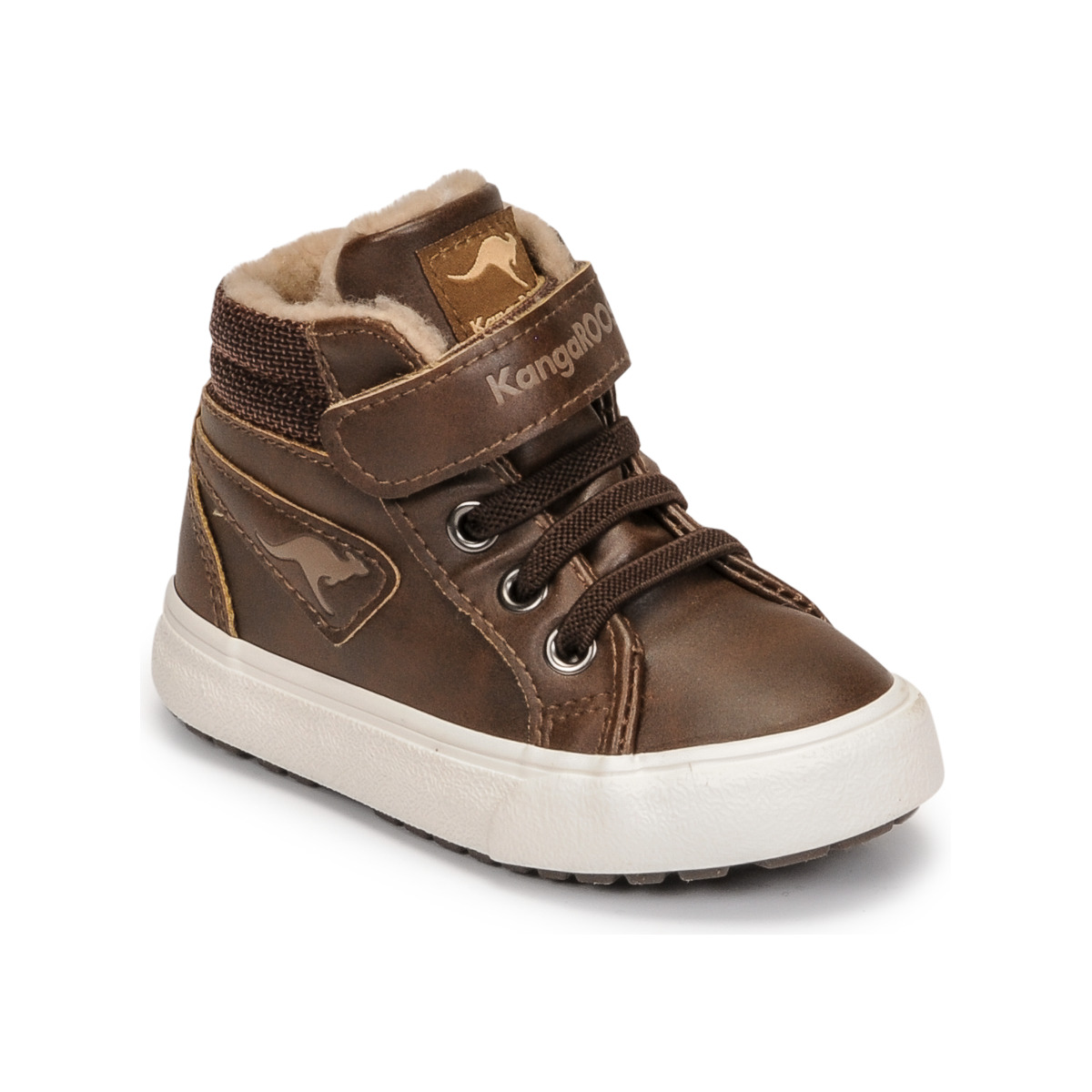 Schuhe Kinder Sneaker High Kangaroos KAVU III Braun,