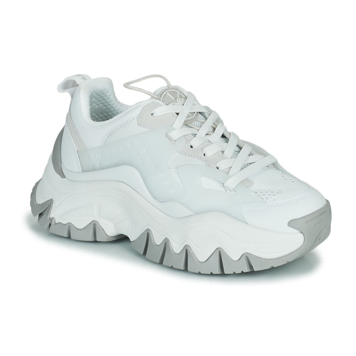Schuhe Damen Sneaker Low Buffalo TRAIL ONE Weiß
