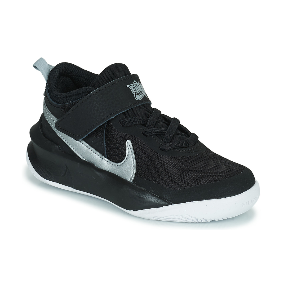 Schuhe Kinder Sneaker High Nike TEAM HUSTLE D 10 (PS) Silber