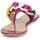 Chaussures Femme Tongs Versus by Versace FSD364C Rose / Blanc / Jaune