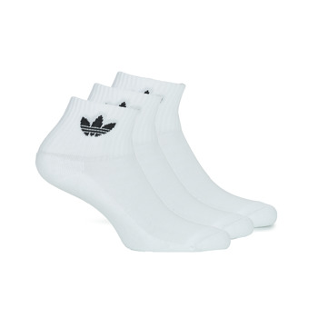 Unterwäsche Socken & Strümpfe adidas Originals MID ANKLE SCK X3 Weiß