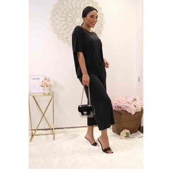 Abbigliamento Donna Top / Blusa Fashion brands 9159-BLACK 