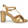Schuhe Damen Sandalen / Sandaletten Cosmo Paris ZOUM Golden