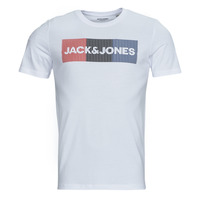 Kleidung Herren T-Shirts Jack & Jones  Weiß