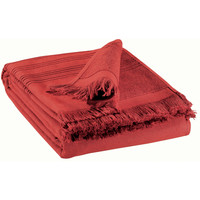 Home Handtuch und Waschlappen Vivaraise CANCUN Rot