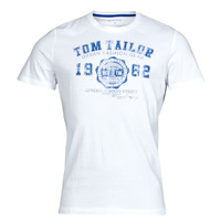 Kleidung Herren T-Shirts Tom Tailor 1008637 Weiß