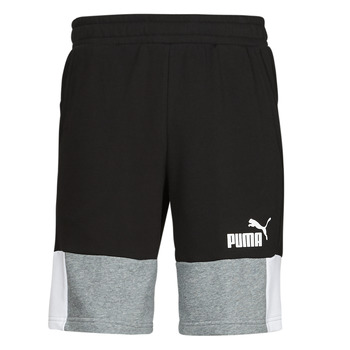 Kleidung Herren Shorts / Bermudas Puma ESS+ BLOCK SHORTS Grau / Weiß