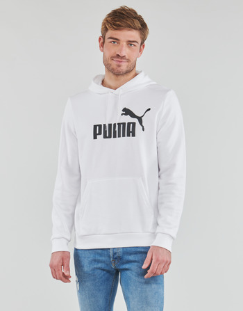 Kleidung Herren Sweatshirts Puma ESS BIG LOGO HOODIE FL Weiß