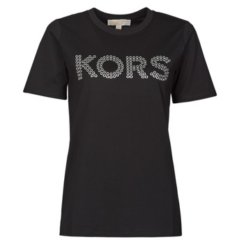 Vêtements Femme T-shirts manches courtes MICHAEL Michael Kors GROMMET KORS TEE 
