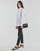 Kleidung Damen Hemden Karl Lagerfeld KL MONOGRAM LACE BIB SHIRT Weiß