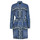 Kleidung Damen Kurze Kleider Liu Jo ABITO CAMICIA DEN.BLUE PRINTS WASH Blau