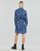 Vêtements Femme Robes courtes Liu Jo ABITO CAMICIA DEN.BLUE PRINTS WASH 