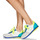 Schuhe Damen Sneaker Low Love Moschino JA15522G0E Blau / Weiß