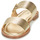 Schuhe Damen Pantoffel MICHAEL Michael Kors SUMMER SANDAL Golden