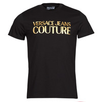 Kleidung Herren T-Shirts Versace Jeans Couture 72GAHT01 Golden