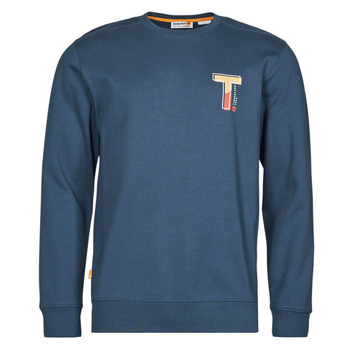 Kleidung Herren Sweatshirts Timberland LEFT CHEST GRAPHIC INTERLOCK Blau