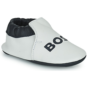 Schuhe Kinder Hausschuhe BOSS J99113 Weiß