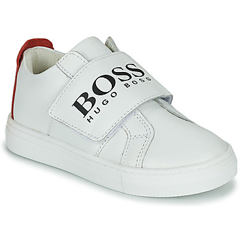 Schuhe Jungen Sneaker Low BOSS J09168 Weiß