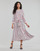 Vêtements Femme Robes longues Tommy Hilfiger VISCOSE MIDI SHIRT DRESS 3/4 SLV 