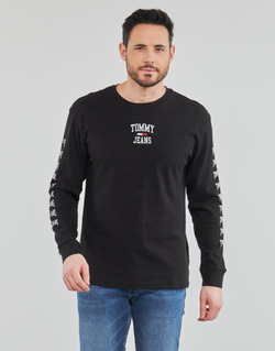Abbigliamento Uomo T-shirts a maniche lunghe Tommy Jeans TJM HOMESPUN GRAPHIC LS TEE 