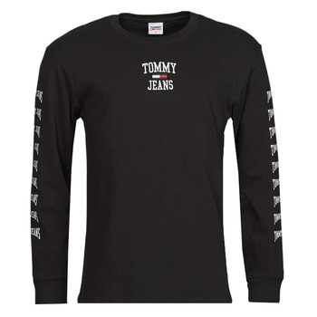 Vêtements Homme T-shirts manches longues Tommy Jeans TJM HOMESPUN GRAPHIC LS TEE 