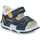 Schuhe Jungen Sandalen / Sandaletten Geox B SANDAL TAPUZ BOY B Marineblau / Gelb