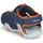 Schuhe Jungen Sandalen / Sandaletten Geox B SANDAL KRAZE A Marineblau / Orange
