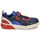 Schuhe Jungen Sneaker Low Geox J GRAYJAY BOY Blau / Rot