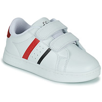 Schuhe Kinder Sneaker Low Kappa ALPHA 2V Weiß / Rot