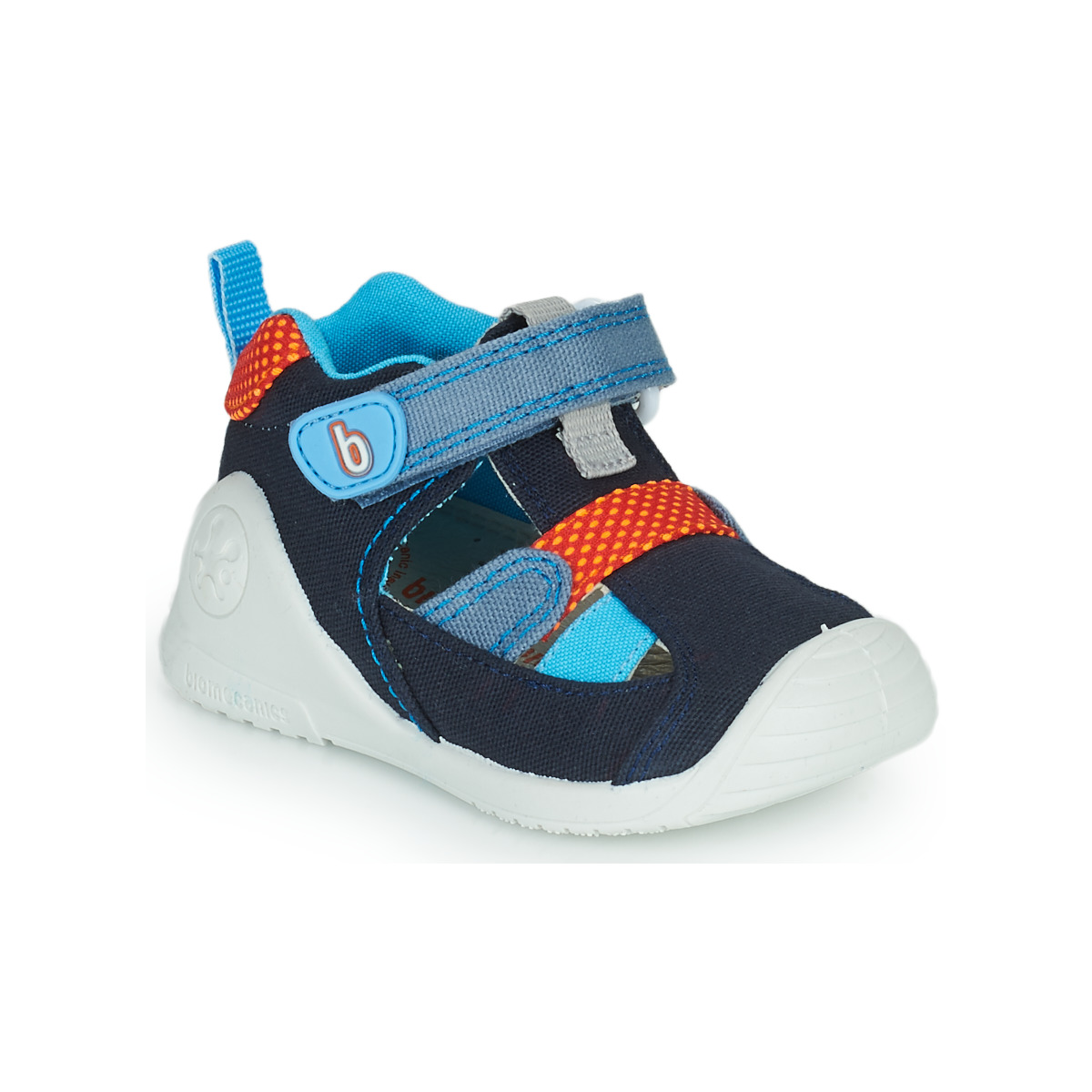 Schuhe Jungen Sandalen / Sandaletten Biomecanics ANDREA Blau