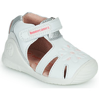 Schuhe Mädchen Sandalen / Sandaletten Biomecanics LAURA Weiß