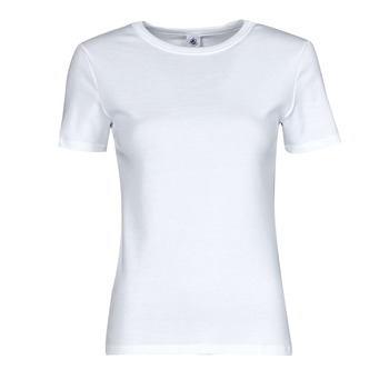 Kleidung Damen T-Shirts Petit Bateau NIMOPHORE Weiß