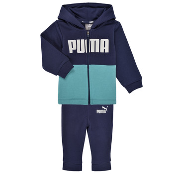 Kleidung Kinder Kleider & Outfits Puma MINICATS COLORBLOCK JOGGER Blau