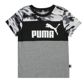 Kleidung Jungen T-Shirts Puma ESS CAMO TEE Bunt