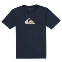 Kleidung Jungen T-Shirts Quiksilver COMP LOGO TEE Marineblau