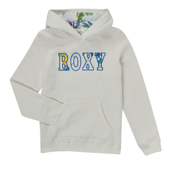 Kleidung Mädchen Sweatshirts Roxy HOPE YOU KNOW Weiß
