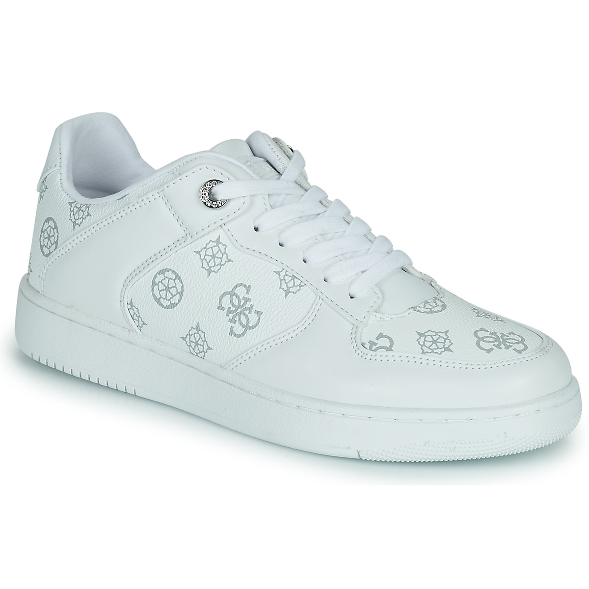 Schuhe Damen Sneaker Low Guess BALLINN3 Weiß / Grau