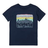 Abbigliamento Unisex bambino T-shirt maniche corte Patagonia BABY FITZ ROY SKIES T-SHIRT 