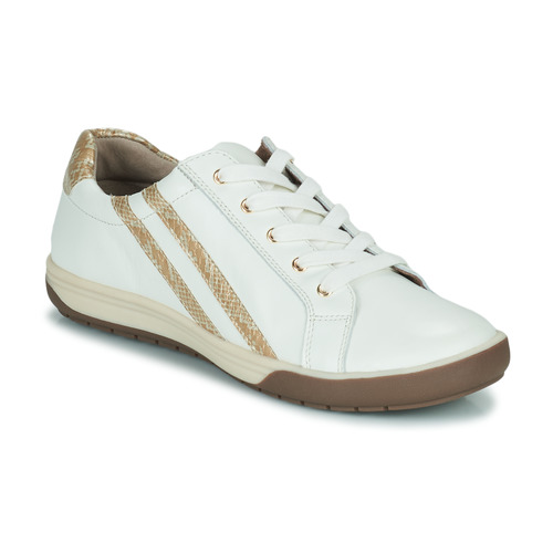 Schuhe Damen Sneaker Low Damart 69985 Weiß
