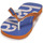 Schuhe Zehensandalen Havaianas TOP LOGOMANIA MID TECH Blau / Orange