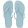 Schuhe Damen Zehensandalen Havaianas SLIM LOGO Blau