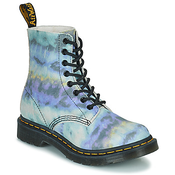 Chaussures Femme Boots Dr. Martens 1460 Pascal Purple Summer Tye and Dye 