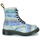 Schuhe Damen Boots Dr. Martens 1460 Pascal Purple Summer Tye and Dye Blau