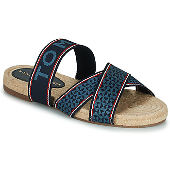Chaussures Femme Mules Tommy Hilfiger Tommy Webbing Flat Espadrille 