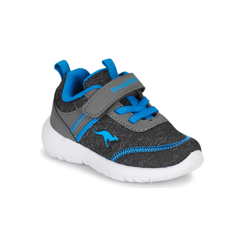 Schuhe Jungen Sneaker Low Kangaroos KY-Chummy EV Grau / Blau