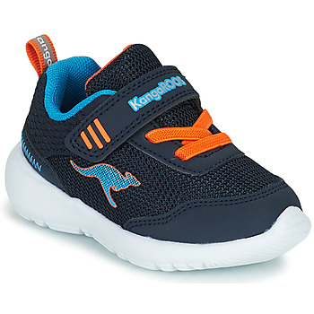 Schuhe Jungen Sneaker Low Kangaroos KY-Lilo EV Marineblau / Orange