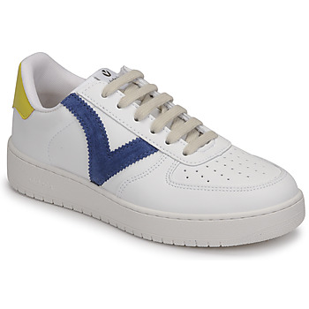 Schuhe Damen Sneaker Low Victoria 1258201AZUL Weiß / Blau / Gelb
