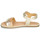 Schuhe Mädchen Sandalen / Sandaletten Mod'8 PAGANISA Golden