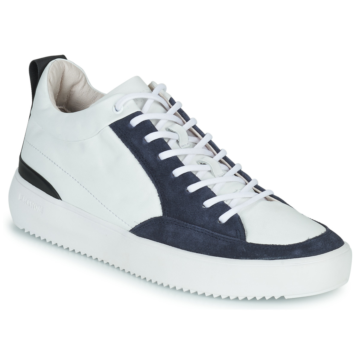 Schuhe Herren Sneaker High Blackstone XG90 Weiß / Marineblau