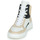 Schuhe Damen Sneaker High Bronx Old-cosmo Weiß / Beige